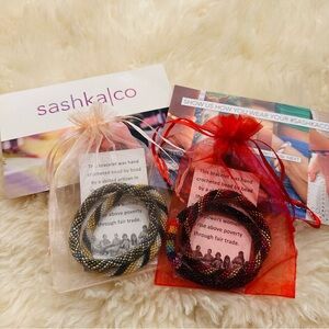 Sashka Co. Four Beaded Bracelets Bundle